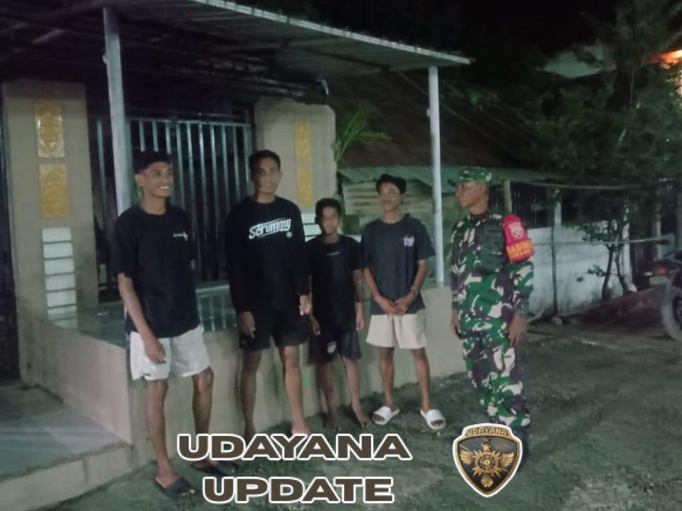 Himbauan Babinsa: Jaga Silaturahmi dan Hindari Konflik Saat Ronda Malam