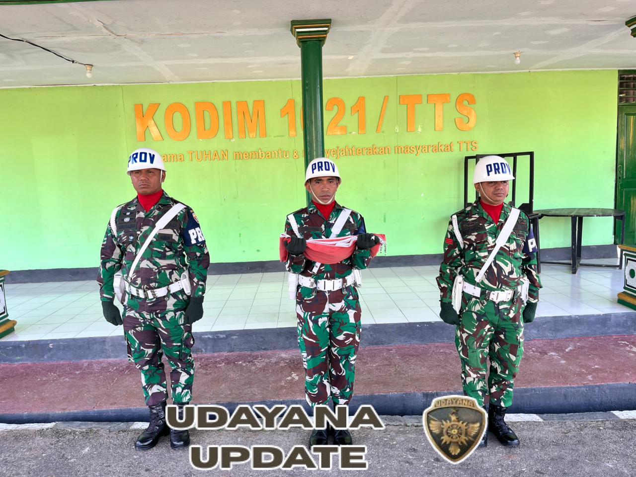 Kodim 1621/TTS Lepas 15 Prajurit Purna Tugas, Dandim: Pengabdian Tak Pernah Berakhir.