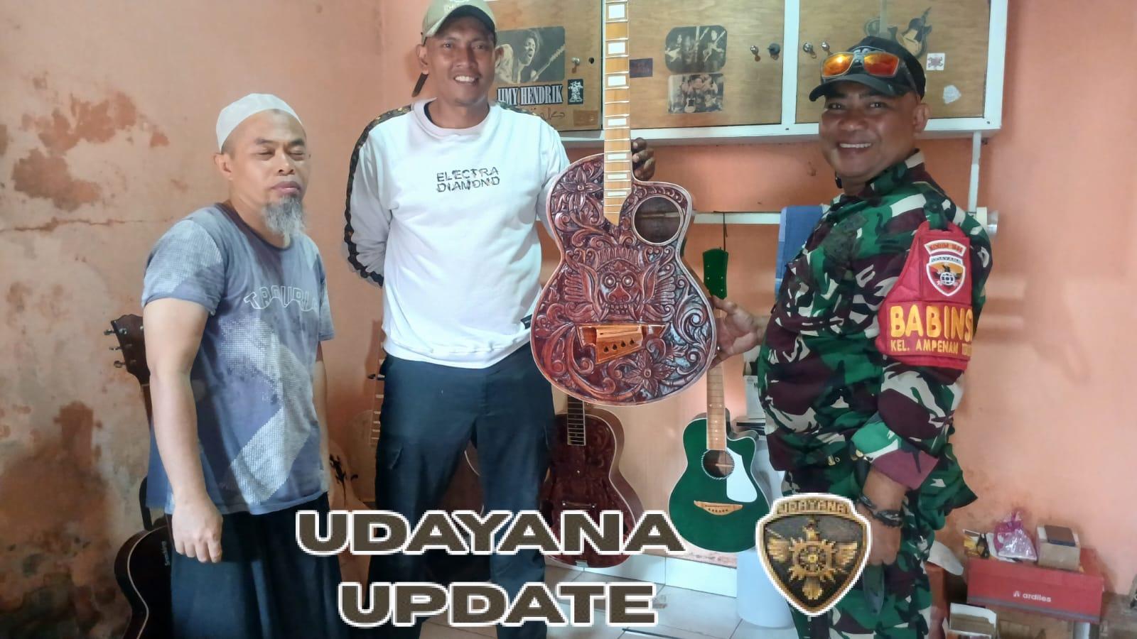 Sambang Warga, Babinsa Ampenan Tengah Dukung Keamanan dan UMKM