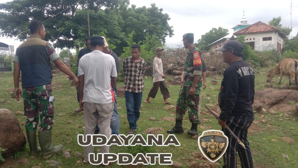 Babinsa Dampingi Survei Pembangunan Koperasi di Desa Punti dan Kananta