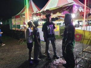 TNI Hadir di Tengah Masyarakat, Koramil Jereweh Laksanakan Patroli Rutin