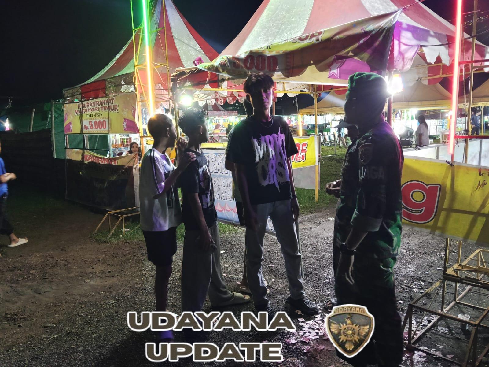 TNI Hadir di Tengah Masyarakat, Koramil Jereweh Laksanakan Patroli Rutin