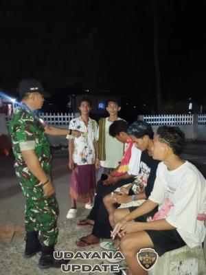 Babinsa Hu’u Aktif Jaga Keamanan, Warga Dusun Ombo Merasa Aman