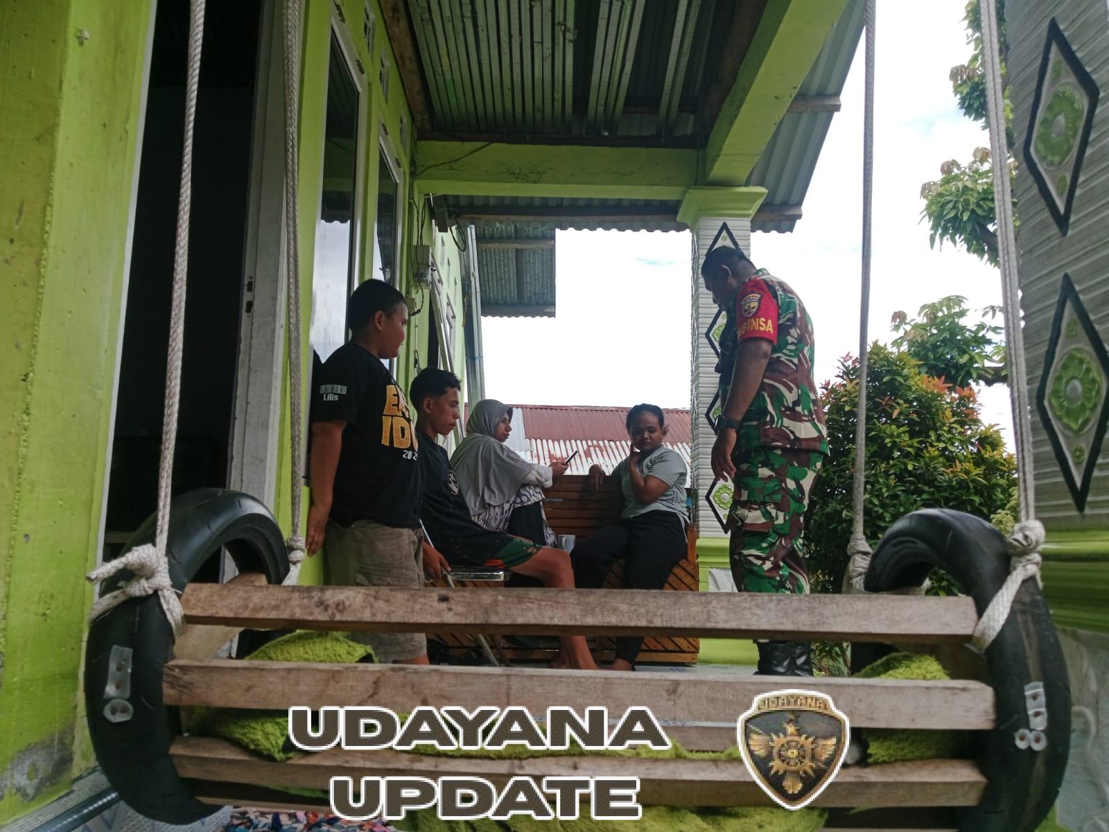 Perkuat Kamtibmas, Babinsa Ende Hadir Bersama Warga Lingkungan Kuzazo