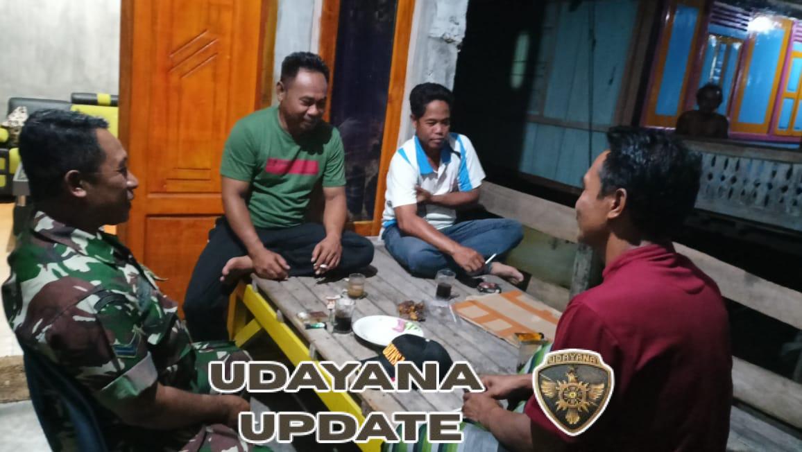 Sertu Suratman Ajak Warga Bersama Lindungi Masa Depan Anak Muda