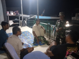 Himbauan Babinsa Laju Ajak Masyarakat Selesaikan Permasalahan Secara Kekeluargaan