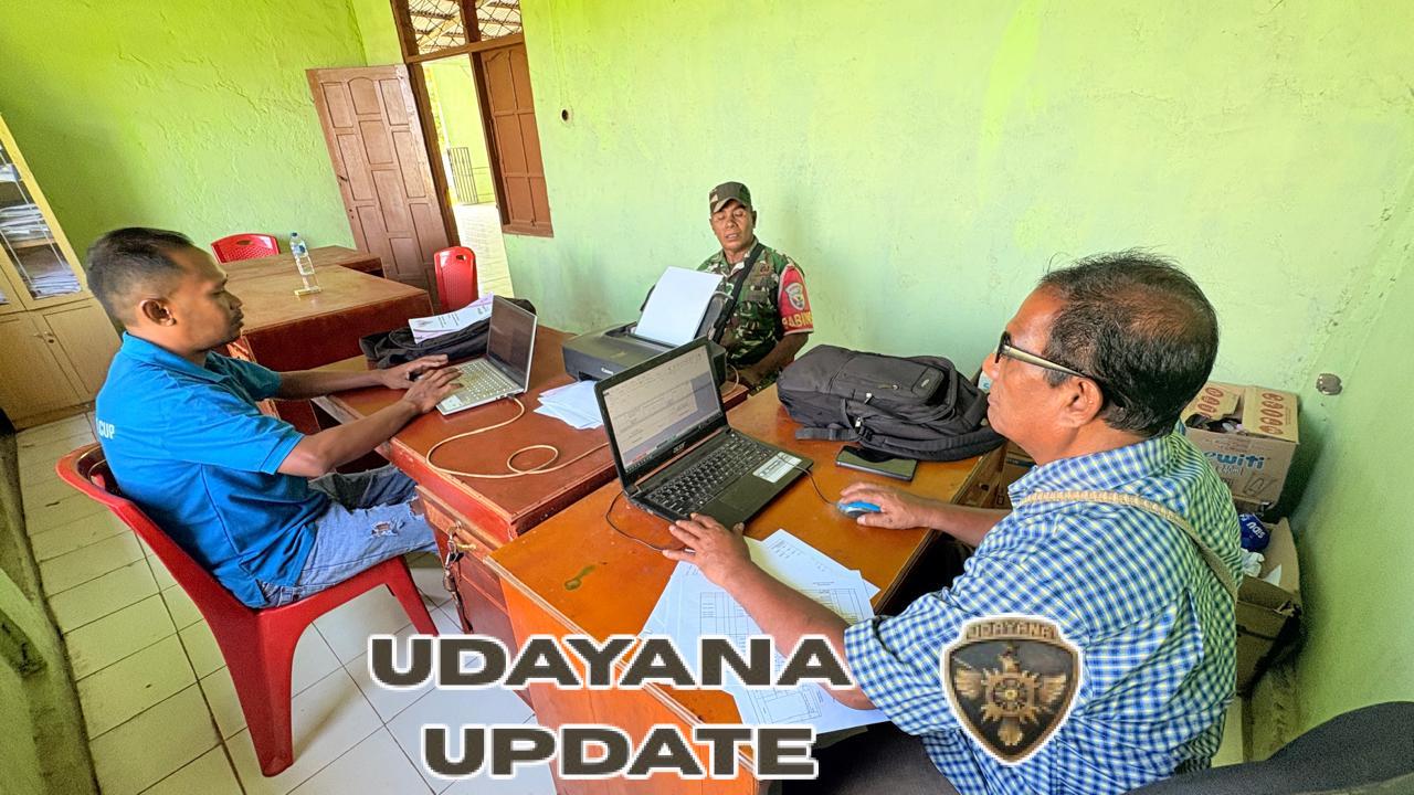 Perkuat Kamtibmas, Babinsa Desa Loboniki Laksanakan Pamwil dan Puldata Kependudukan