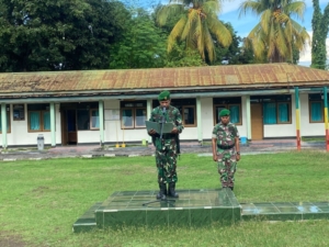 Kasdim 1603/Sikka Pimpin Apel Pengecekan Personel Jelang Tahun Baru