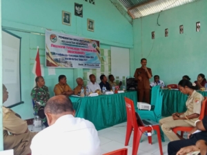 Dukung Pembangunan Desa, Babinsa Koramil 1603-04/Kwpt Ikuti Musrenbangdes