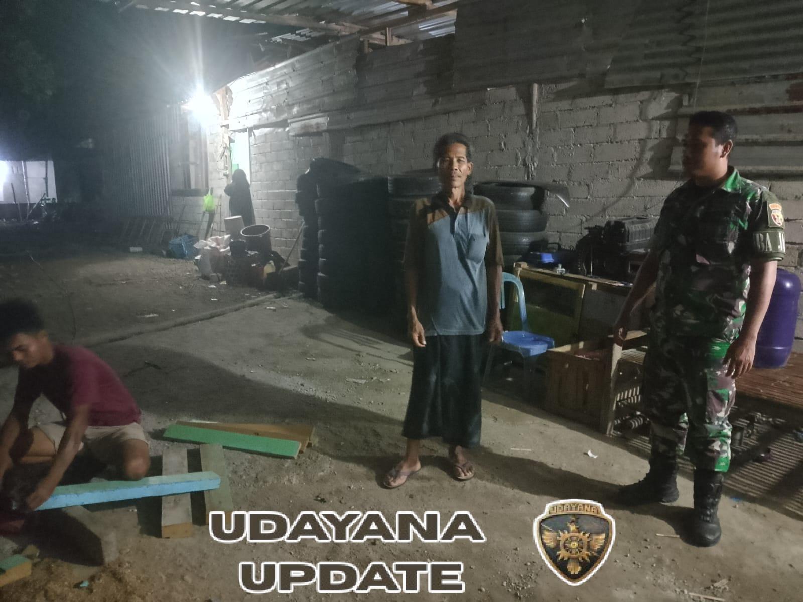 Jaga Keamanan Wilayah, Babinsa Desa Tuananga Laksanakan Patroli Rutin