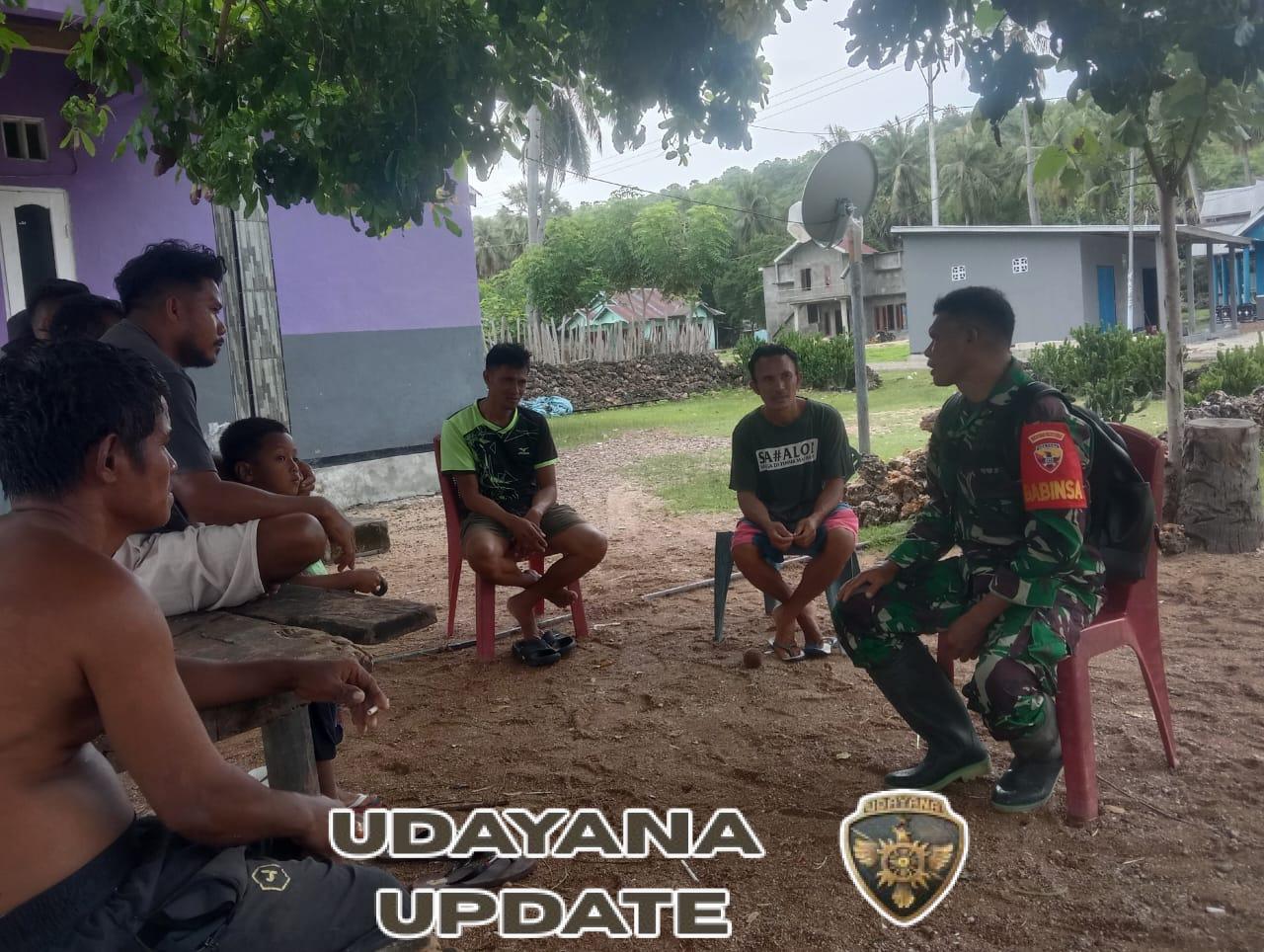 Babinsa Batutua Dorong Desa Meoain Siapkan Lahan Hibah untuk Program KDKMP