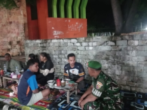 Anggota Piket Koramil Taliwang Laksanakan Patroli Wilayah, Situasi Aman dan Kondusif