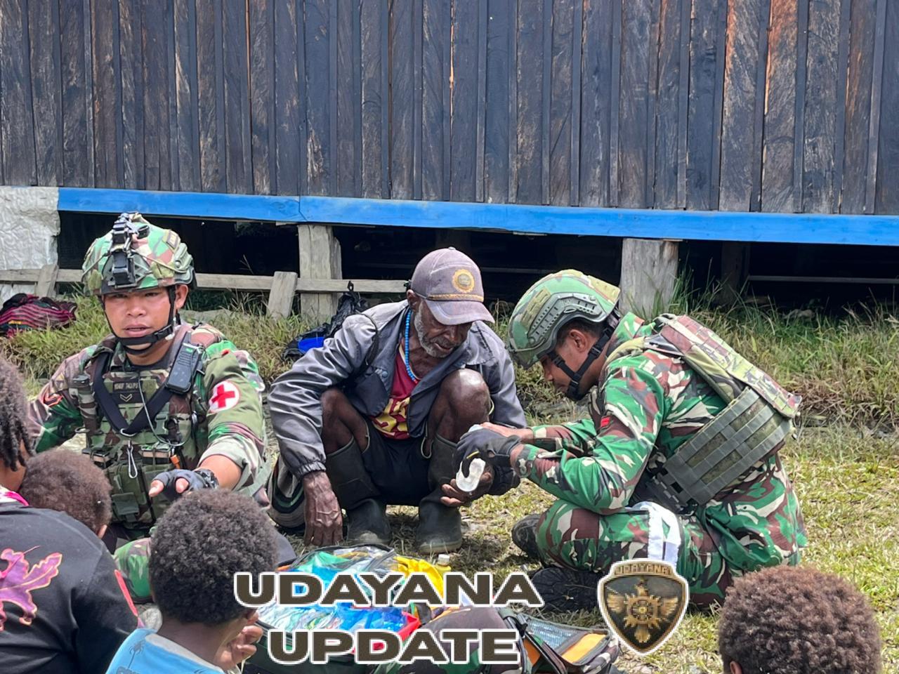 Satgas Yonif 743/PSY Hadirkan Layanan Kesehatan Gratis di Pedalaman Puncak Jaya