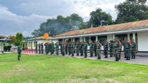 Pastikan Kesiapan Personel, Kodim 1603/Sikka Laksanakan Apel Siaga Tahun Baru 2026