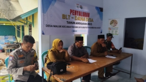 Pastikan Tepat Sasaran, Babinsa Maluk Kawal Penyaluran BLT DD 2025