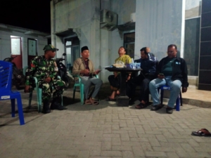 Piket Koramil Jereweh Tingkatkan Kamtibmas Lewat Patroli Malam Hari