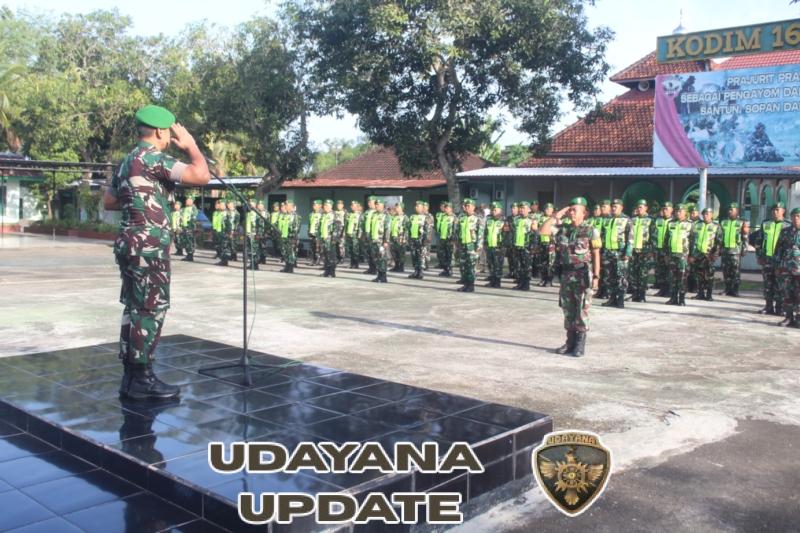 Amankan Malam Pergantian Tahun, Kodim Loteng Siapkan Tim Patroli Mobile