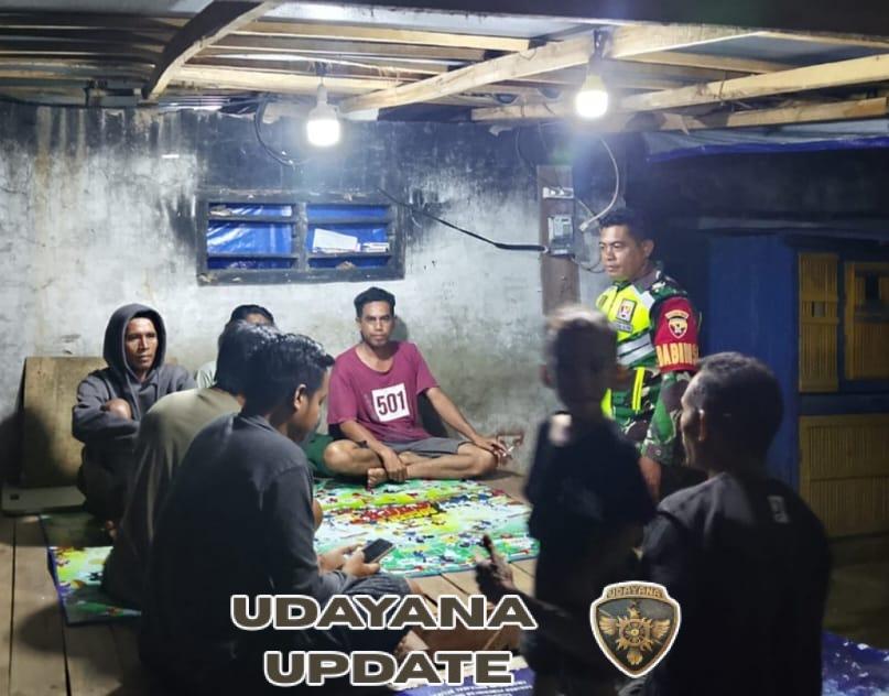 Babinsa Koramil Monta Himbau Warga Jauhi Narkoba dan Tindak Kejahatan