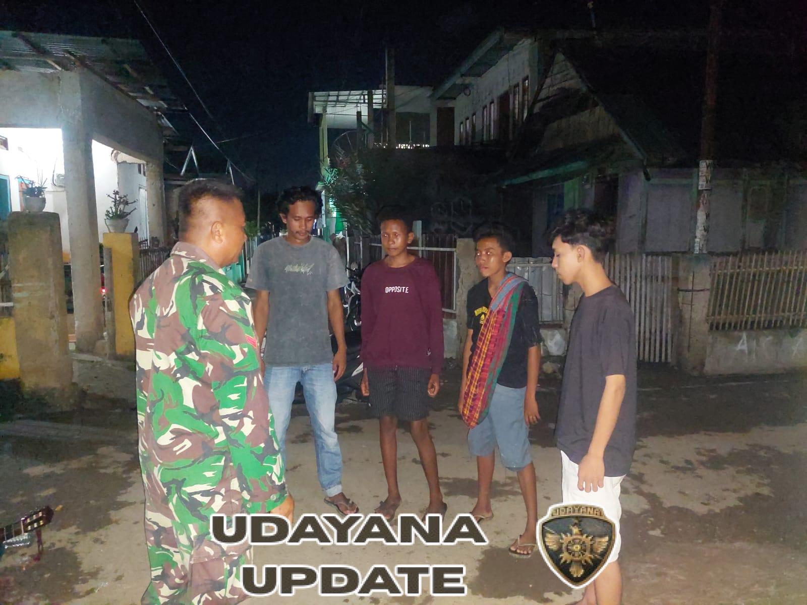 Babinsa Desa Diha Ajak Warga Jaga Tertib dan Hindari Main Hakim Sendiri