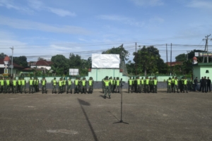 Pastikan Wilayah Aman dan Kondusif, Dandim 1621/TTS Pimpin Apel Siaga Pergantian Tahun