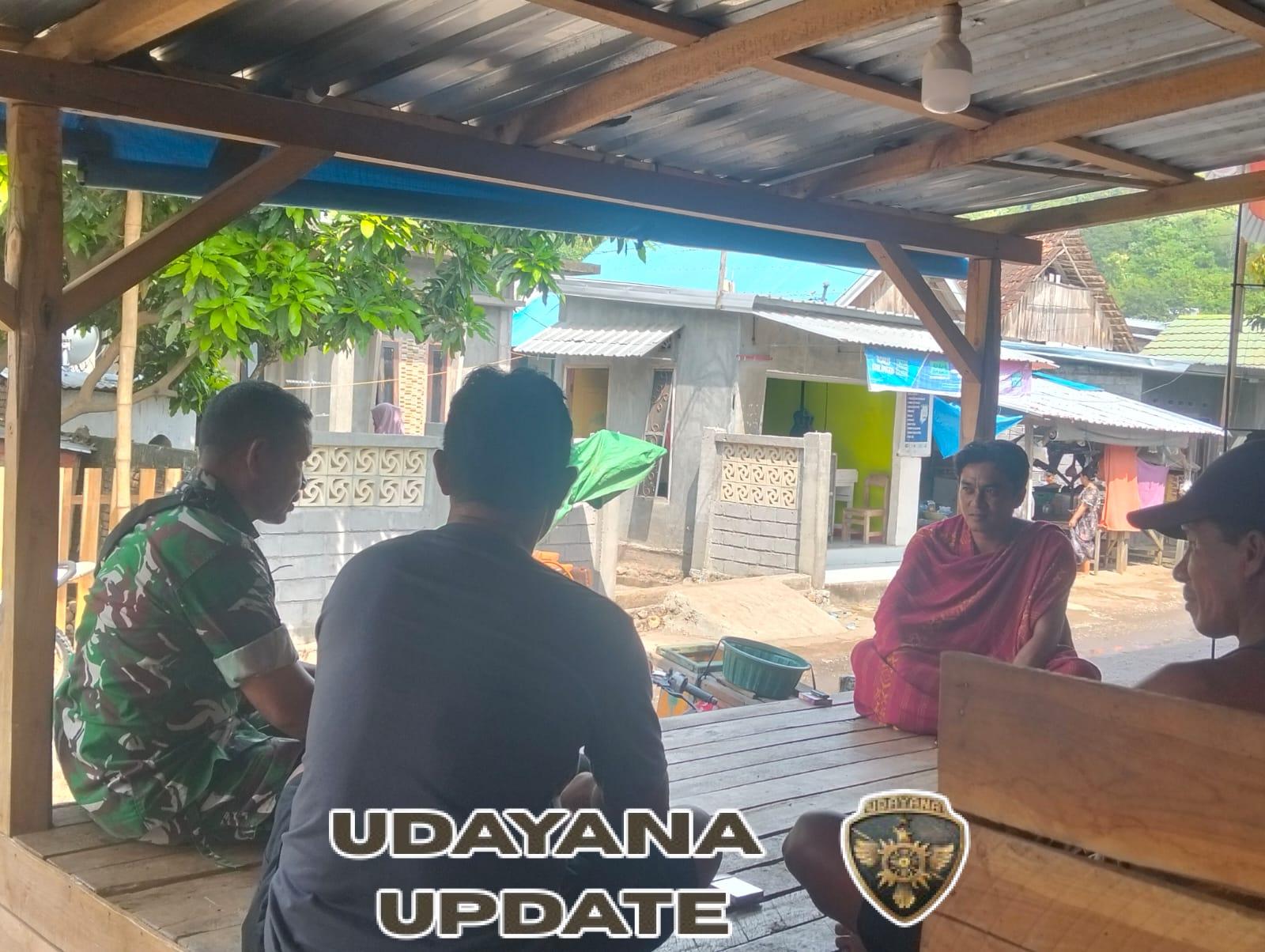 Serka Isyra Laksanakan Komsos untuk Jaga Kamtibmas di Dusun Bolo Baka