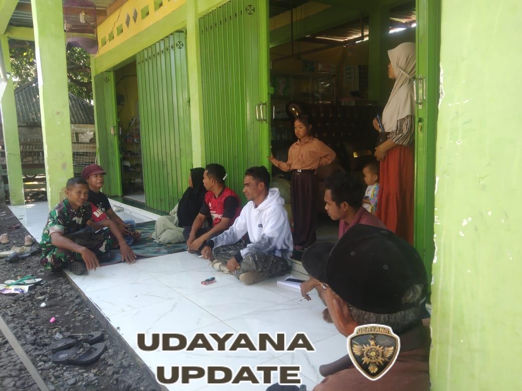 Lewat Komsos, Babinsa Koramil 1614-06/Pekat Bangun Kedekatan dengan Warga