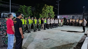 ‎Apel Gabungan Siaga Natal dan Tahun Baru, Posramil Wanasaba Perkuat Keamanan Wilayah