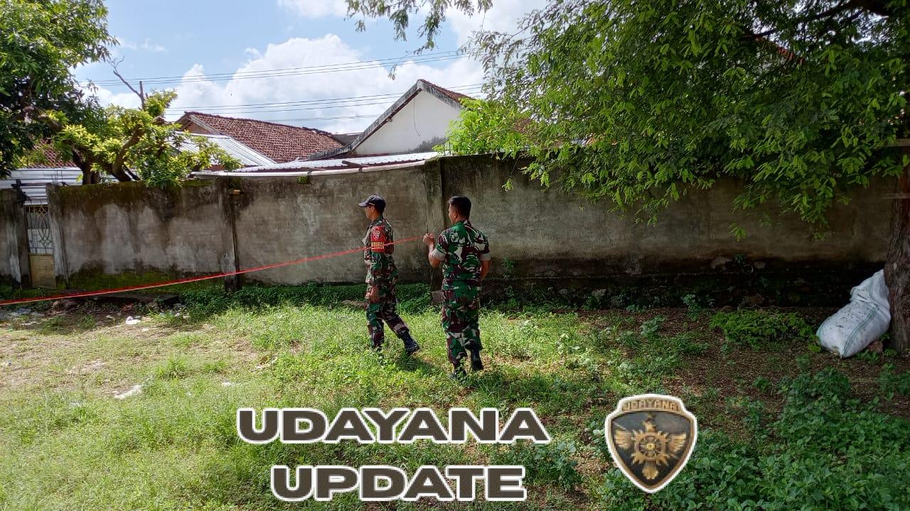 Dukung Pembangunan Wilayah, Babinsa Bugis Laksanakan Pengukuran Lahan KDKMP