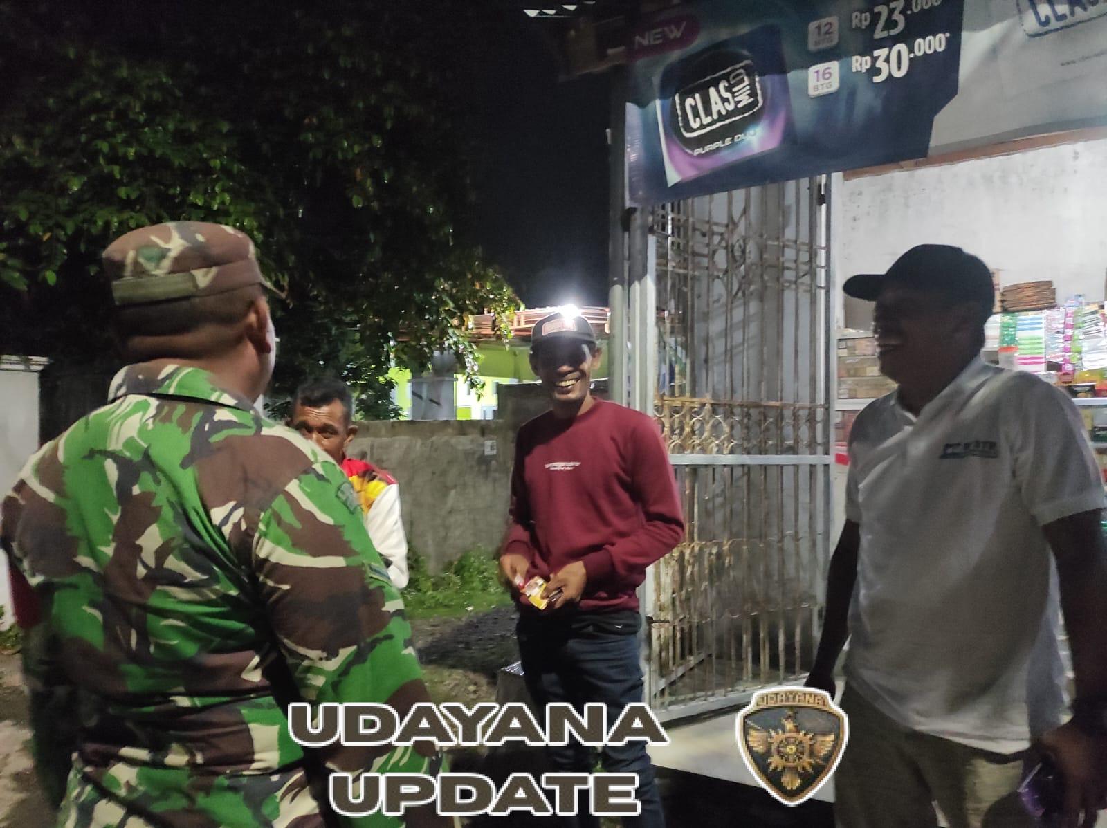 Babinsa Kempo Intensifkan Ronda Malam, Warga Diajak Tingkatkan Keamanan Lingkungan