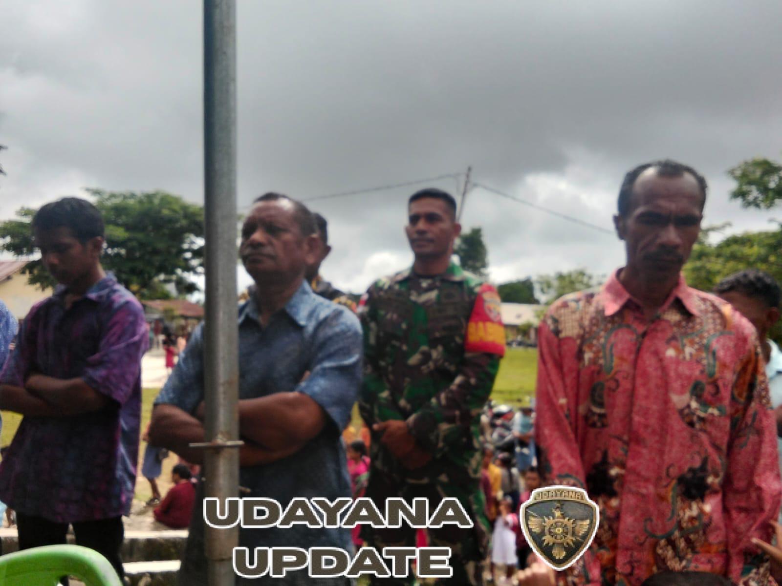 Babinsa Koramil Miobar Hadir Amankan Misa Natal, Wujud Nyata TNI untuk Rakyat