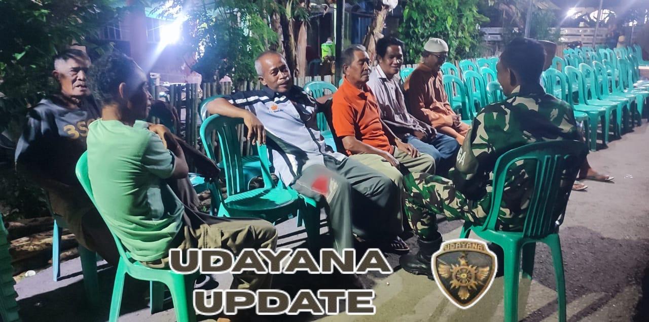 Koramil 1628-05/Jereweh Gelar Patroli Malam dan Siapkan Sejumlah Kegiatan Pembinaan Wilayah