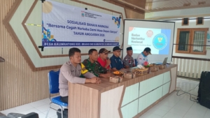 Babinsa Kalimantong Dampingi Sosialisasi Bahaya Narkoba bagi Remaja