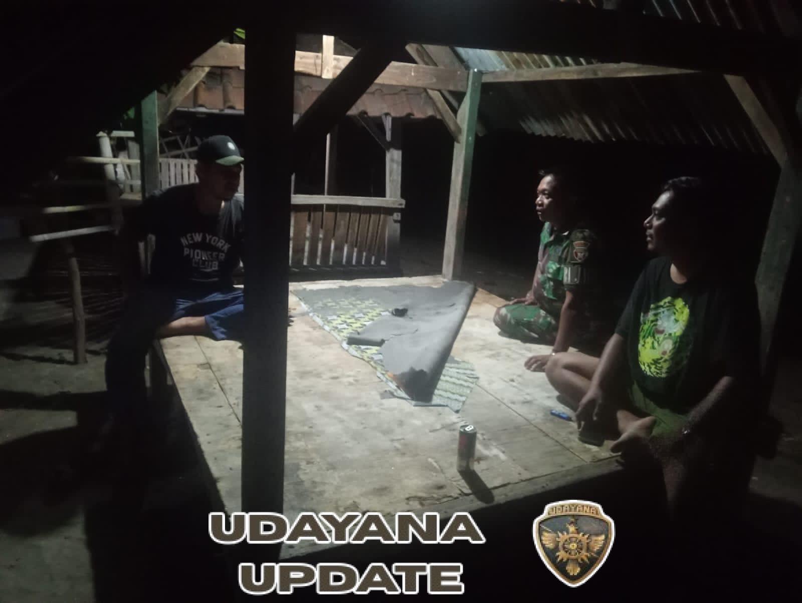 Koramil Poto Tano Laksanakan Patroli Malam dan Siapkan Pengamanan Objek Vital