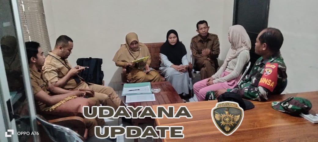 Babinsa Desa Seran Hadiri Sosialisasi Pencegahan dan Penanganan TBC