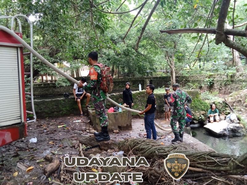 Posramil Madapangga Salurkan Bantuan Air Bersih untuk Gereja Katolik St. Yohanes Marina Vianey