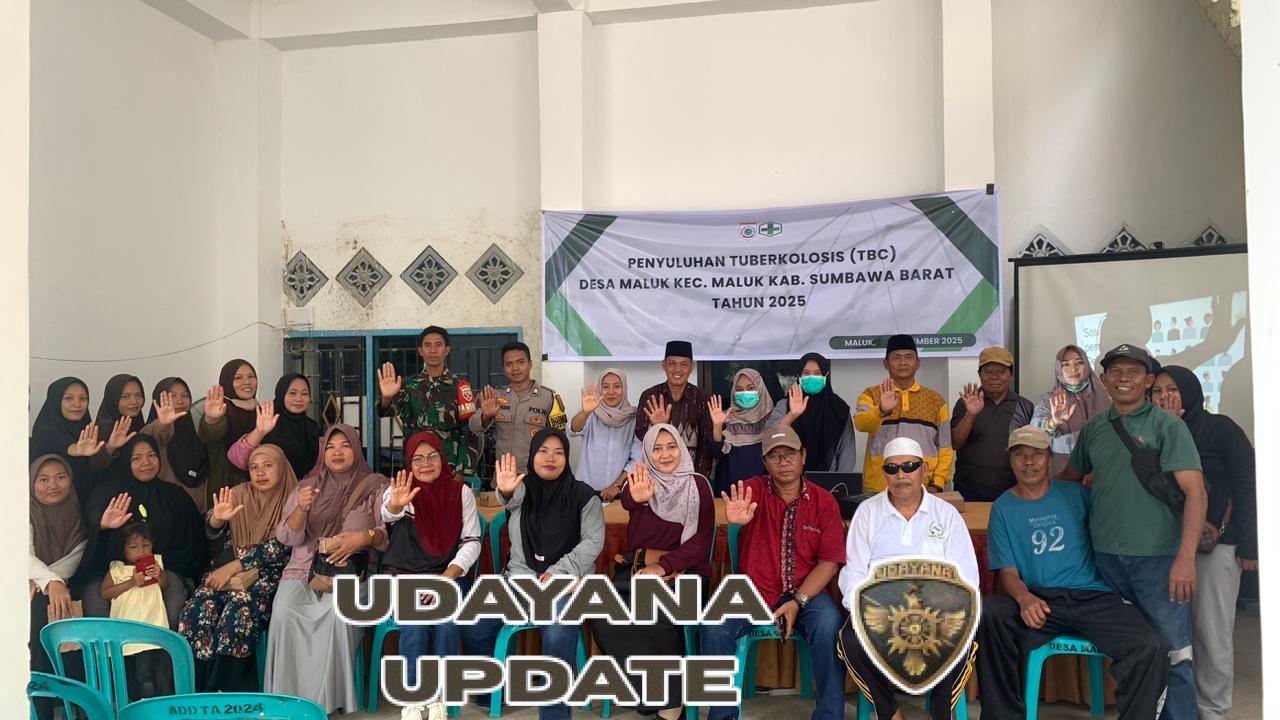 Babinsa Desa Maluk Hadiri Penyuluhan Peningkatan Pengetahuan TBC