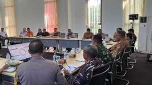 Kodim 1603/Sikka Siap Dukung Pengamanan Nataru, Dandim Hadiri Rakor Lintas Sektor