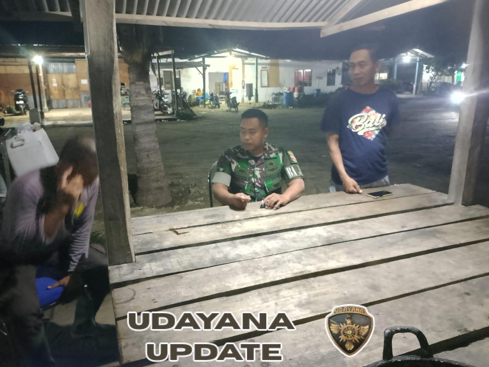 Koramil 1628-04/Poto Tano Gelar Patroli Malam dan Siapkan Sejumlah Kegiatan Pembinaan Wilayah