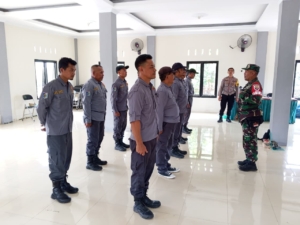 Babinsa Hadiri Pelatihan Linmas, Perkuat Keamanan Desa