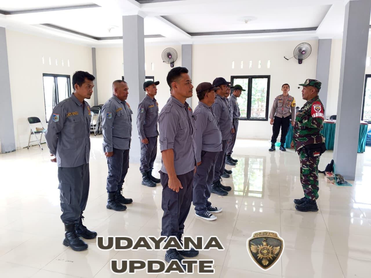 Babinsa Hadiri Pelatihan Linmas, Perkuat Keamanan Desa