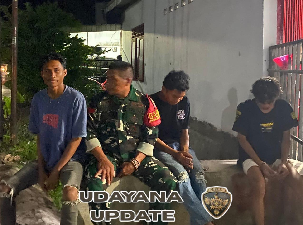 Babinsa Koramil 1614-02/Kempo Gencarkan Ronda Malam Bersama Warga