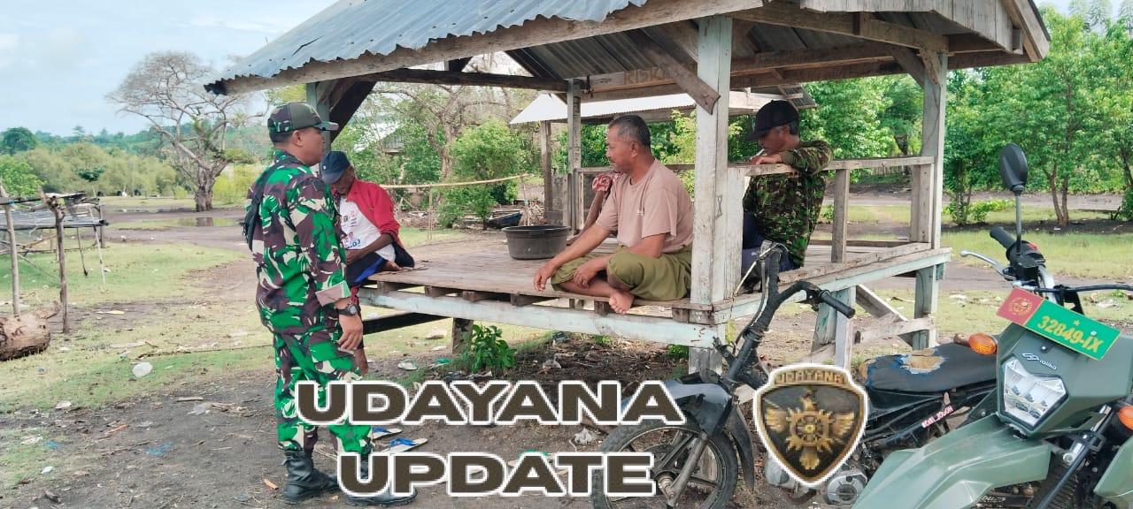 Babinsa Pekat Imbau Nelayan Waspada Saat Musim Hujan dan Gelombang Tinggi