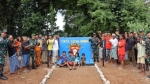 Dansatgas Resmikan Bhakti Husada dan Tirta Satya Nunura di Desa Tohe
