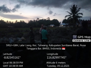 Babinsa Lalarliang Dampingi Kunjungan Tim PT Agrinas ke Lokasi KDKMP