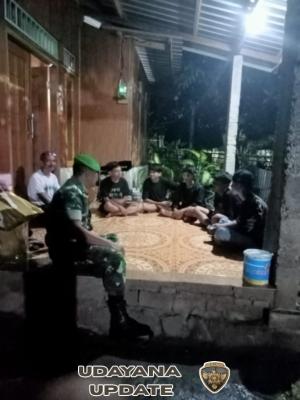Koramil Poto Tano Intensifkan Patroli Malam untuk Jaga Keamanan Warga