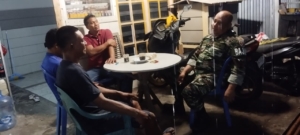 Koramil 1628-02/Sekongkang Gelar Patroli Malam, Wujud Kepedulian TNI Jaga Keamanan Wilayah