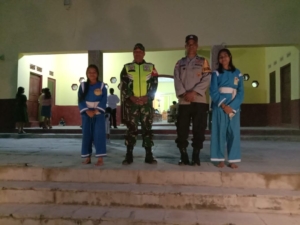 Ibadah Malam Pergantian Tahun Mendapatkan Pengamanan Dari Personil Babinsa Koramil Kobalima