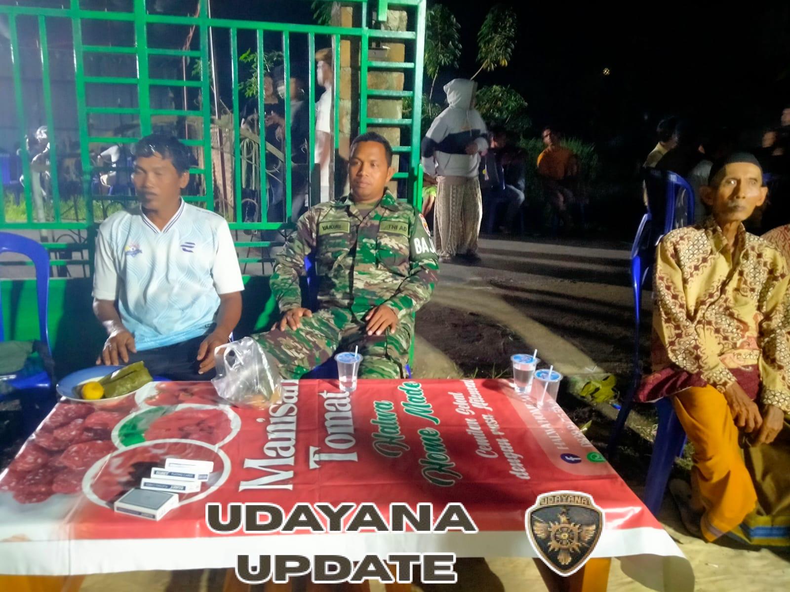 Patroli Malam Koramil 1628-05/Jereweh Perkuat Keamanan Wilayah Kecamatan Jereweh