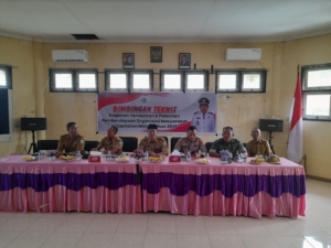 Danposramil Maluk Pelda Edi Busrah Tegaskan Pentingnya Pembinaan Ormas dalam Bimtek Kecamatan Maluk 2025