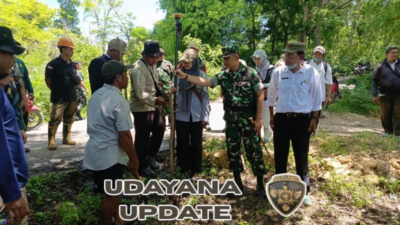 Dandim 1615/Lotim Tinjau Kawasan Hutan Sekaroh untuk Rencana Pembangunan Yon Teritorial